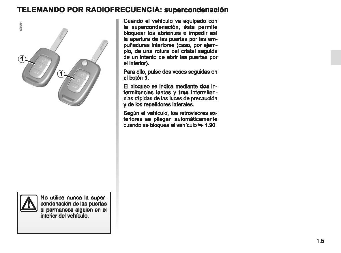 2022-2023 Renault Captur Owner's Manual | Spanish