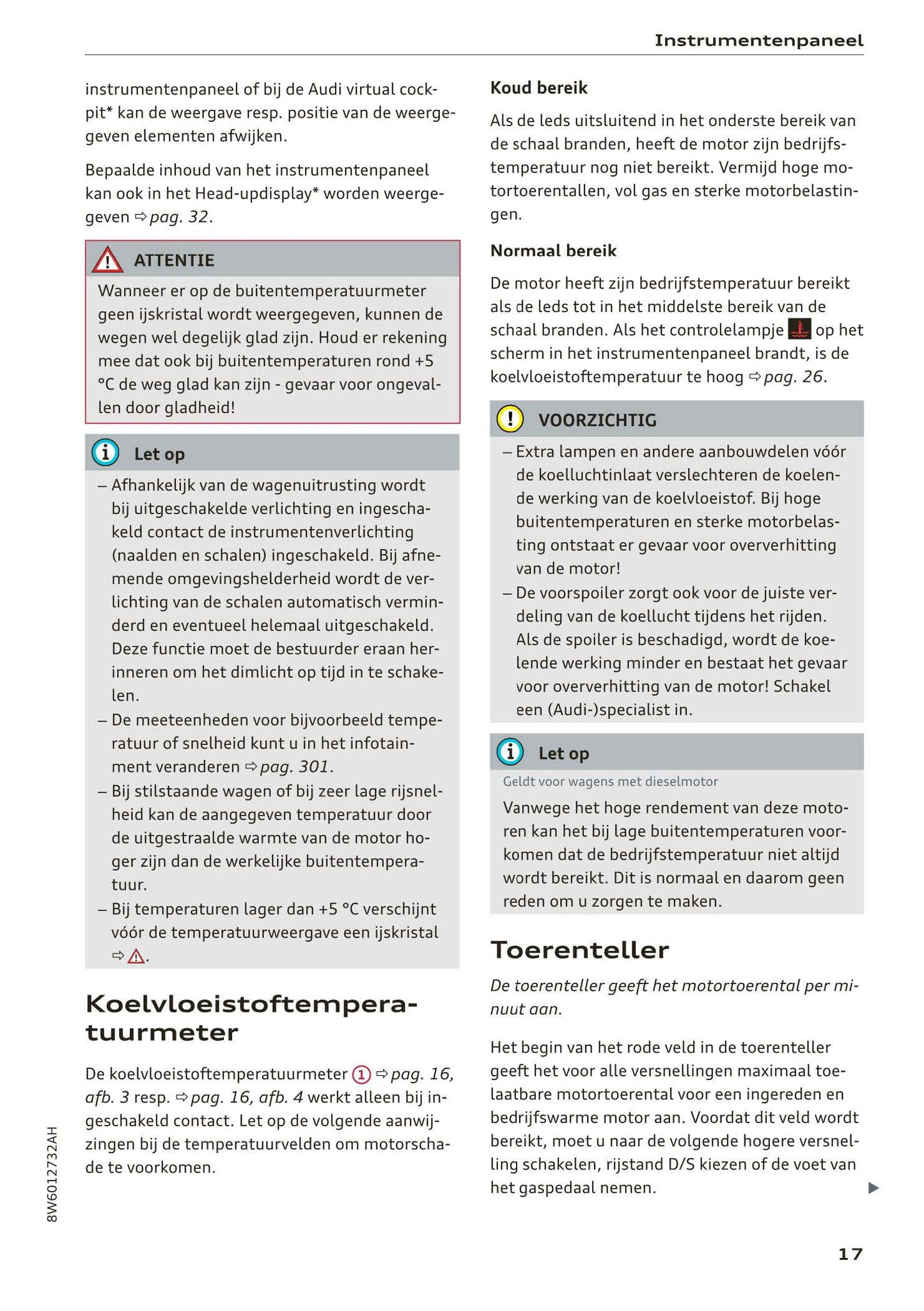 2017-2020 Audi A5/A5 Cabriolet/A5 Coupé/A5 Sportback/A5 Sportback g-tron Owner's Manual | Dutch