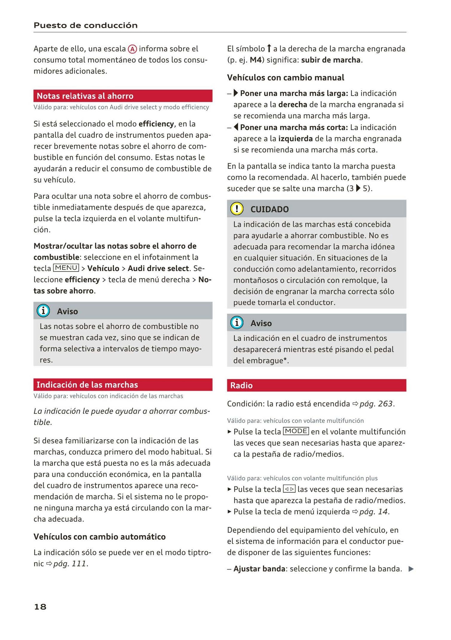 2015-2019 Audi A4 Manuel du propriétaire | Français