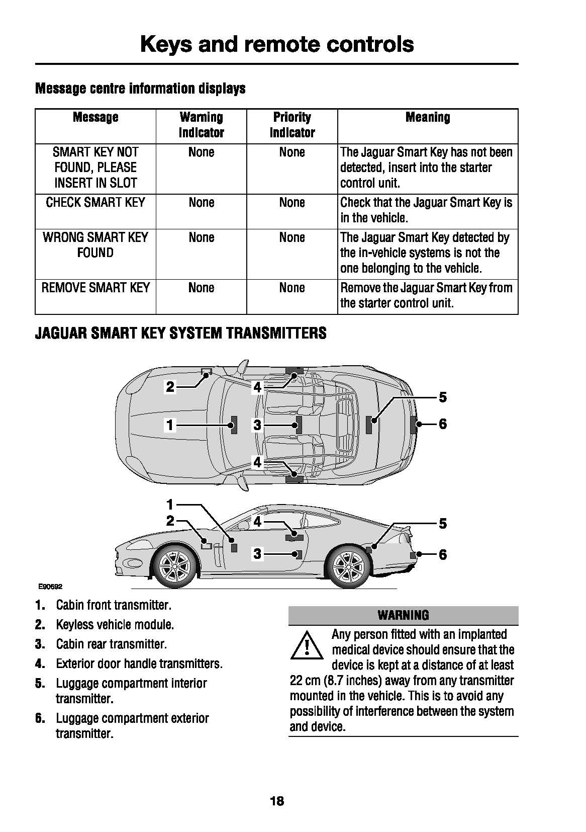 2009 Jaguar XK Bedienungsanleitung | Englisch