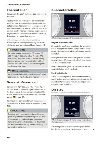 2017-2018 Audi A3/S3/RS 3 Gebruikershandleiding | Nederlands
