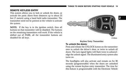2006 Dodge Magnum Owner's Manual | English