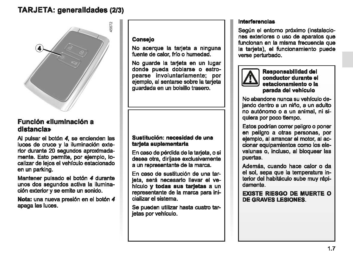 2022-2023 Renault Captur Owner's Manual | Spanish
