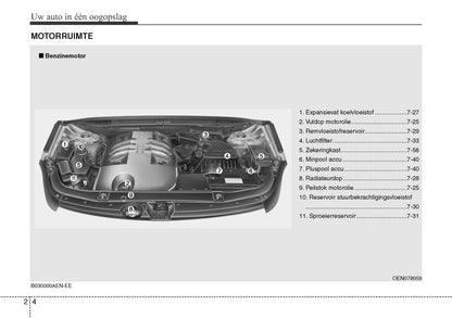 2009-2010 Hyundai ix55 Owner's Manual | Dutch
