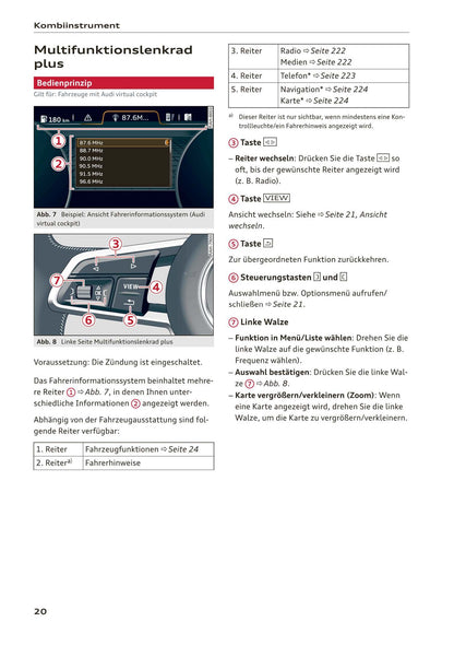 2016-2018 Audi A3 Bedienungsanleitung | Deutsch