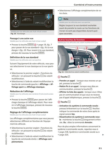 2017-2020 Audi A5 Gebruikershandleiding | Frans