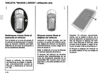 2022-2023 Renault Captur Owner's Manual | Spanish