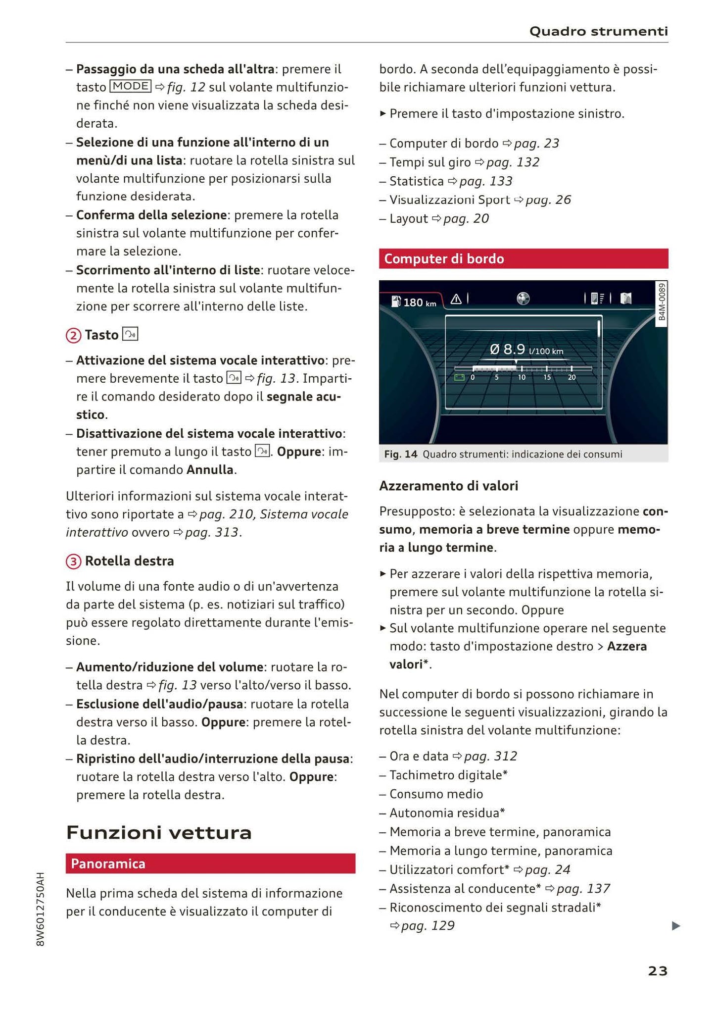 2017-2020 Audi A5 Gebruikershandleiding | Italiaans