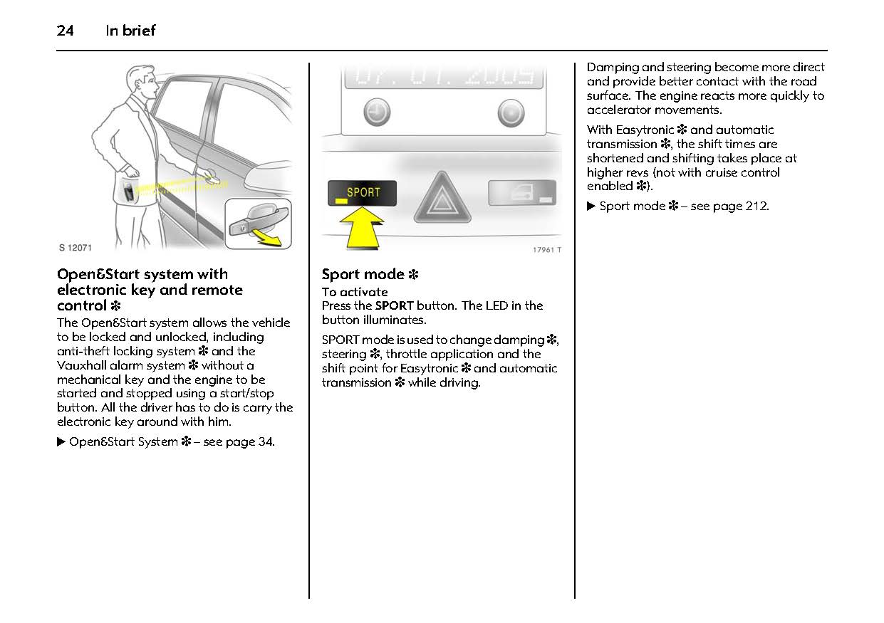 2007-2008 Vauxhall Astra Owner's Manual | English