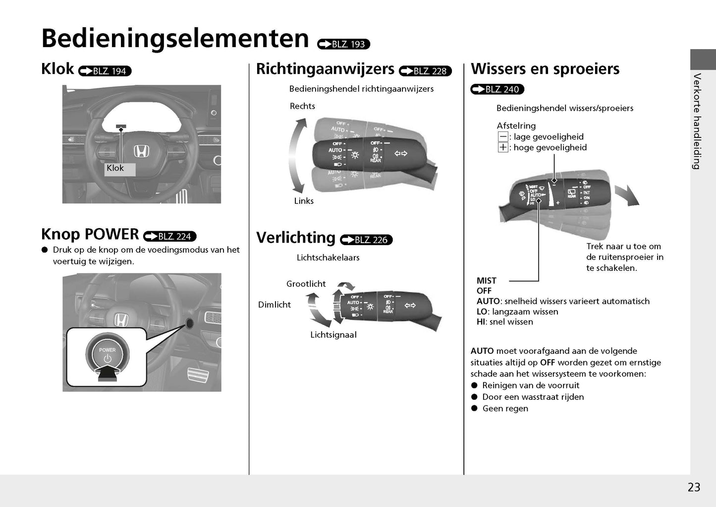 2022-2023 Honda Civic Gebruikershandleiding | Nederlands