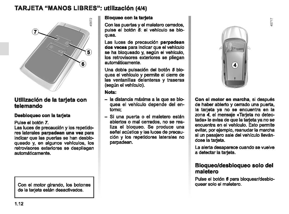 2022-2023 Renault Captur Owner's Manual | Spanish