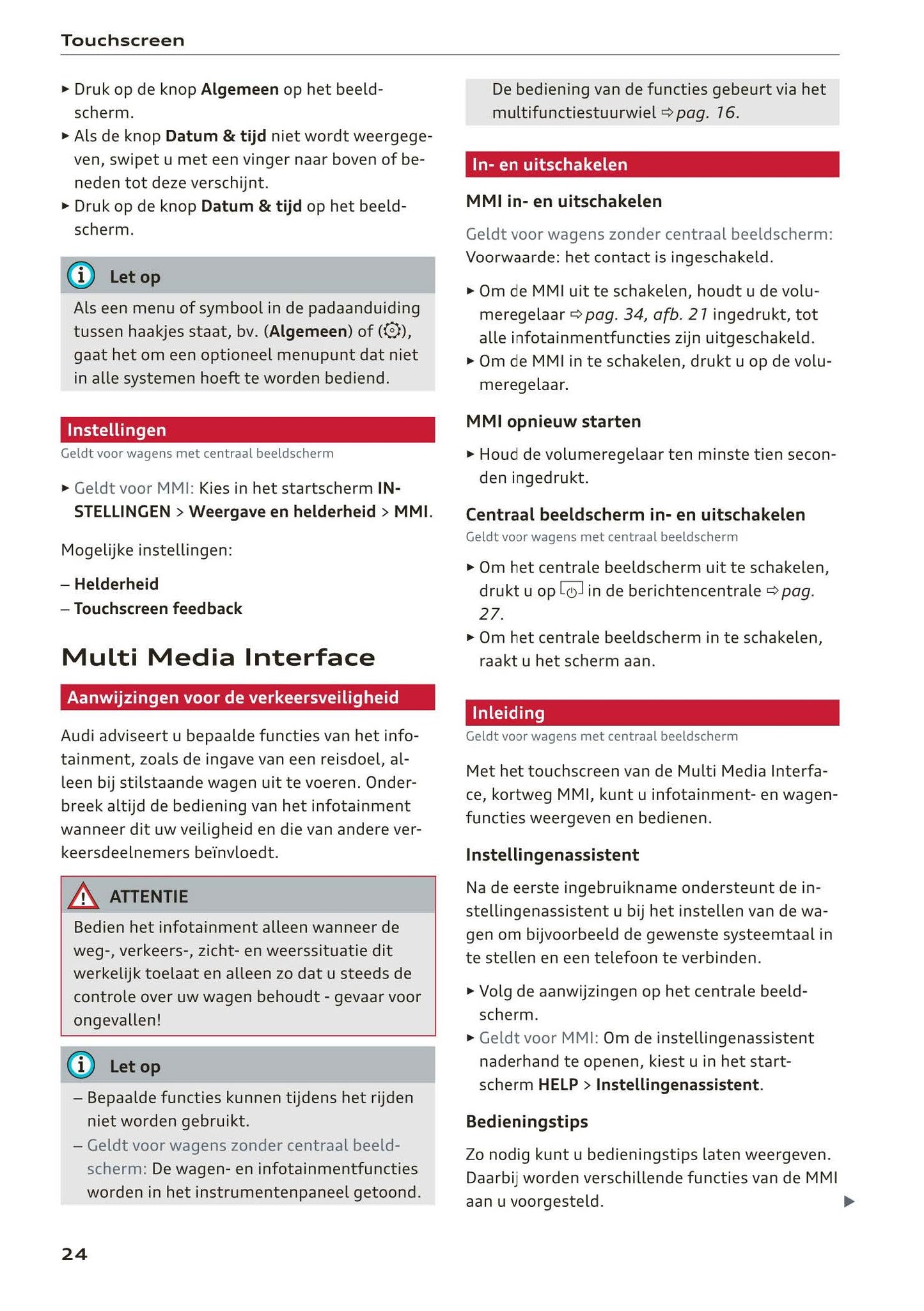 2018-2023 Audi Q3 Manuel du propriétaire | Néerlandais
