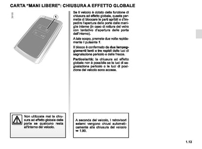 2022-2023 Renault Captur Owner's Manual | Italian