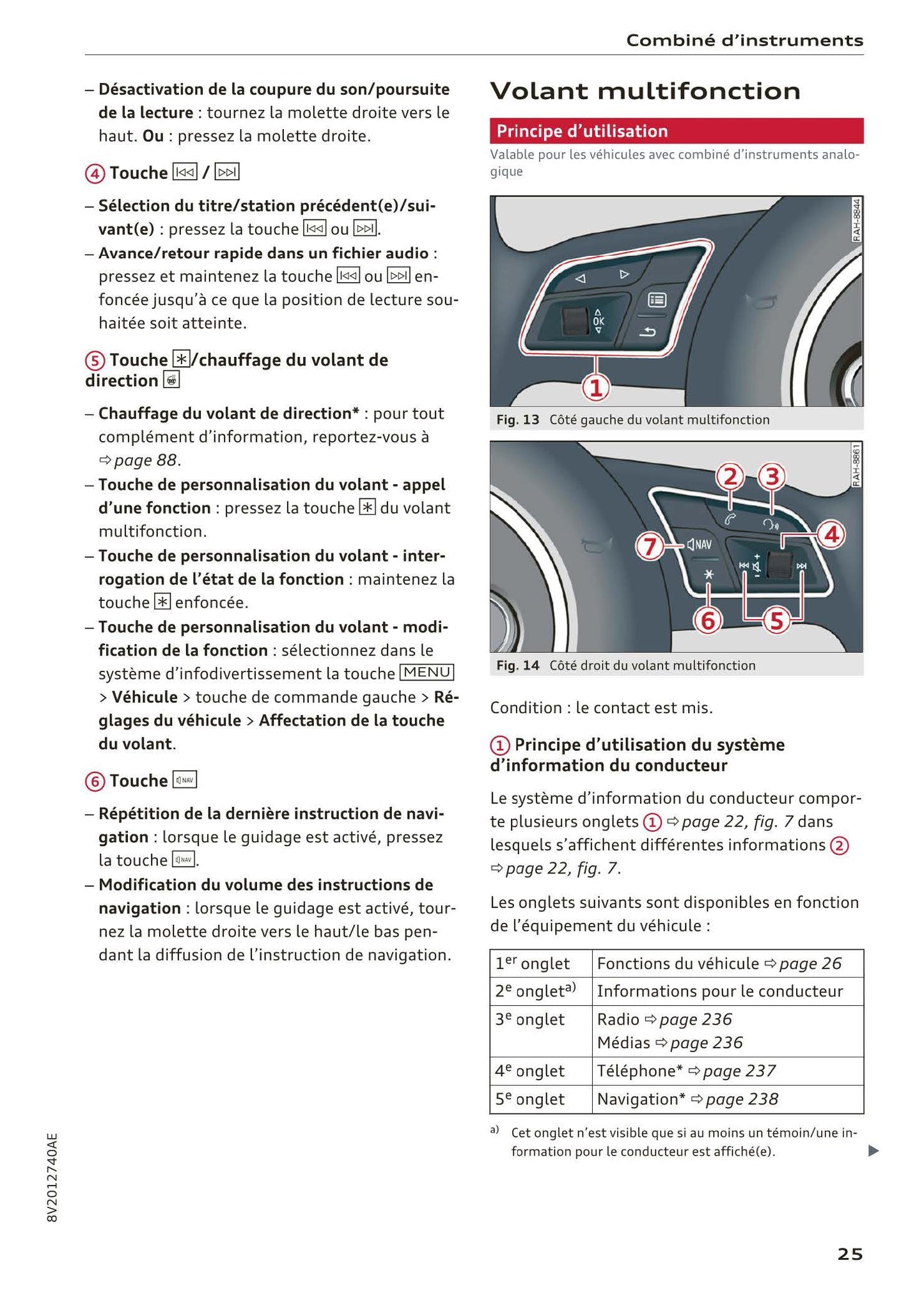 2016-2018 Audi A3 Bedienungsanleitung | Französisch