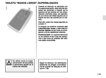 2022-2023 Renault Captur Owner's Manual | Spanish