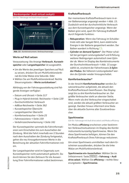 2016-2018 Audi A3 Bedienungsanleitung | Deutsch