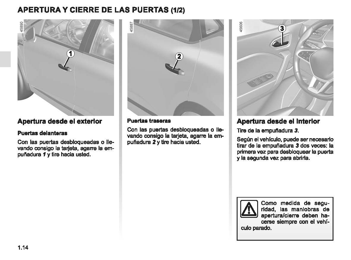 2022-2023 Renault Captur Owner's Manual | Spanish