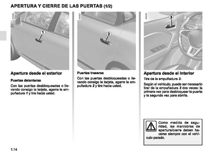 2022-2023 Renault Captur Owner's Manual | Spanish