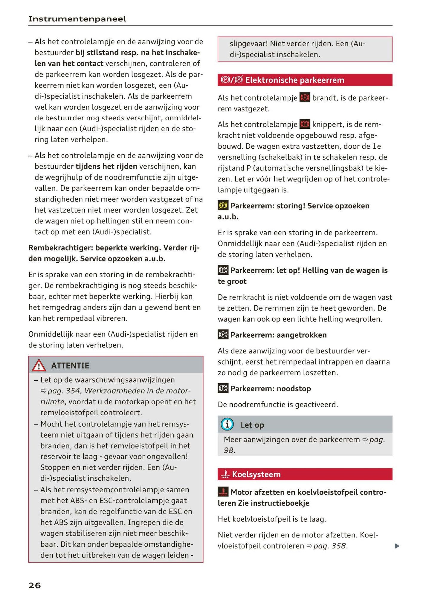 2018-2019 Audi A4 Bedienungsanleitung | Niederländisch