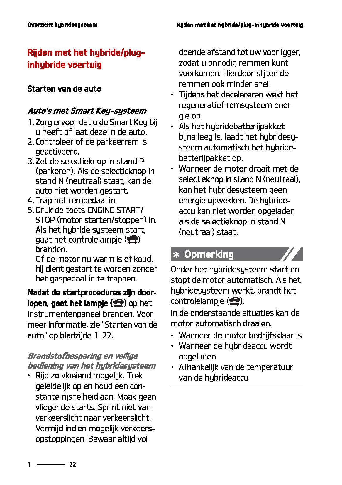 2021-2022 Kia Sorento Owner's Manual | Dutch