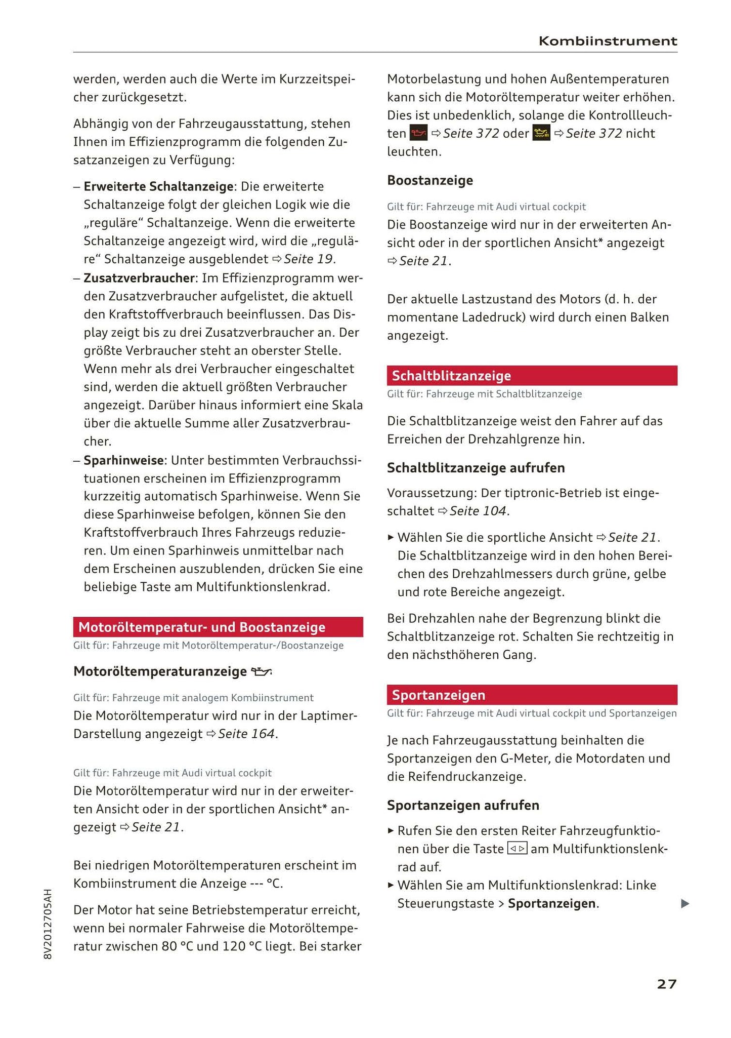 2016-2018 Audi A3 Bedienungsanleitung | Deutsch