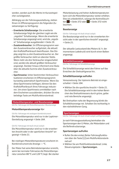 2016-2018 Audi A3 Bedienungsanleitung | Deutsch