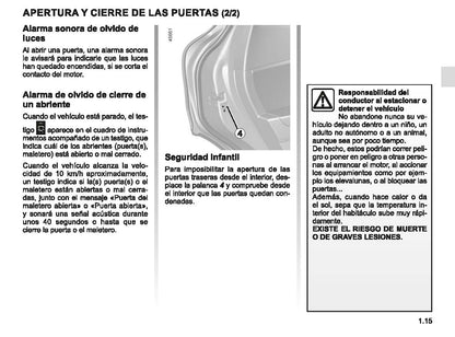 2022-2023 Renault Captur Owner's Manual | Spanish