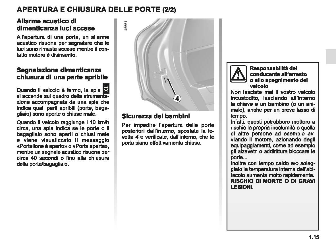 2022-2023 Renault Captur Bedienungsanleitung | Italienisch