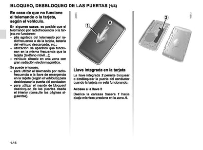 2022-2023 Renault Captur Owner's Manual | Spanish