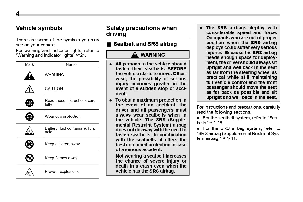 2018 Subaru Legacy/Outback Owner's Manual | English