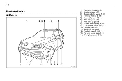 2017 Subaru Forester Gebruikershandleiding | Engels