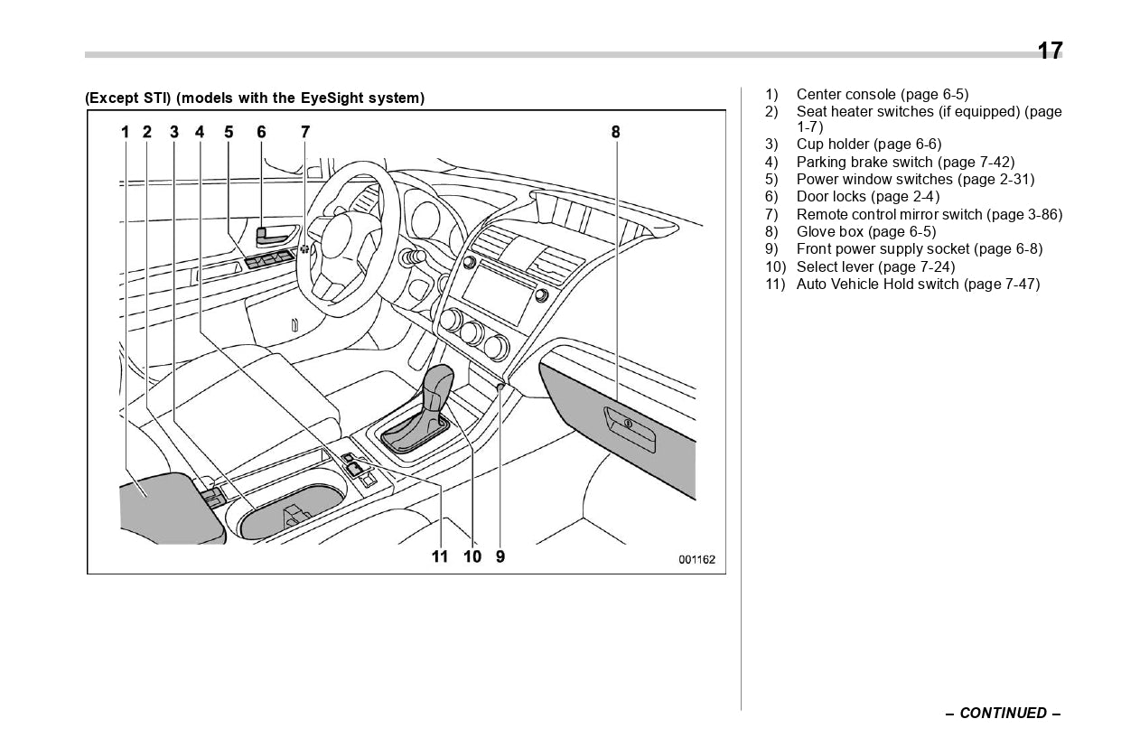 2020 Subaru WRX Gebruikershandleiding | Engels